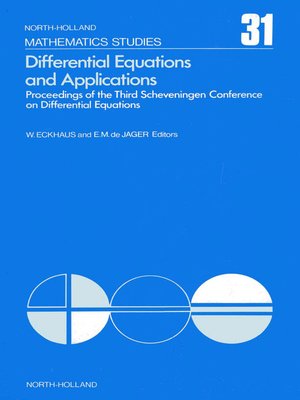 cover image of Differential Equations and Applications